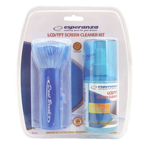 ES112 ES PERANZA ZESTAW DO CZYSZCZENIA LCD/TFT ES112 ES PERANZA ZESTAW DO CZYSZCZENIA LCD/TFT