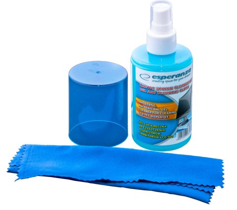 ES121 ES PERANZA ŻEL DO CZYSZCZENIA LCD/TFT Z MIKROFIBRĄ ES121 ES PERANZA ŻEL DO CZYSZCZENIA LCD/TFT Z MIKROFIBRĄ