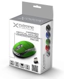 XM105G ExTREME MYSZ BEZ PRZ. 2.4GHZ 3D O PT. USB HARRIER ZIELONA