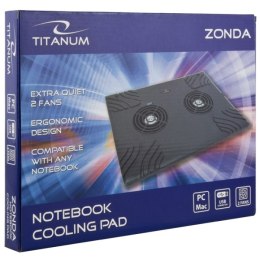 TA102 TITANUM  PODSTAWKA CHŁODZĄCA  POD NOTEBOOK 15.6'' ZONDA