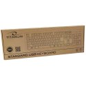 TK101BG TITANUM KLAWIATURA  PRZEWOD. STANDARDOWA USB BG