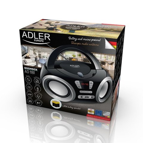 AD 1181 RADIO, BOOMBOx CD-M P3, USB, AD 1181 RADIO, BOOMBOx CD-M P3, USB,