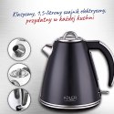 AD 1343 BLACK CZAJNIK METALOWY 1,5 L STRIx
