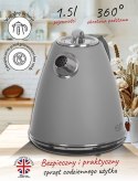 AD 1343 GREY CZAJNIK METALOWY 1,5 L STRIx