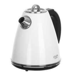 AD 1343 WHITE CZAJNIK METALOWY 1,5 L STRIx