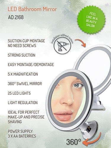 AD 2168 LUSTERKO LED ŁAZIENKOWE AD 2168 LUSTERKO LED ŁAZIENKOWE