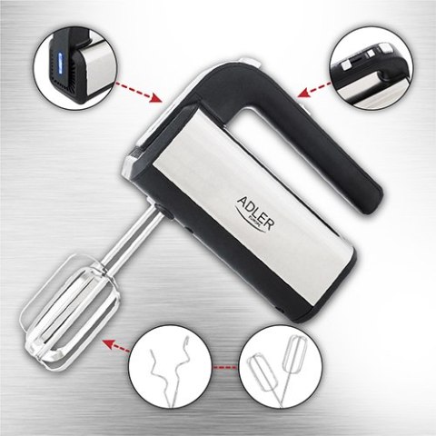 AD 4225 Mikser ręczny inox AD 4225 Mikser ręczny inox