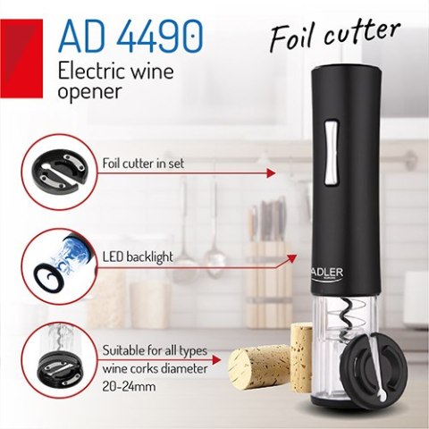 AD 4490 ELEKTRYCZNY OTWIERACZ DO WINA AD 4490 ELEKTRYCZNY OTWIERACZ DO WINA