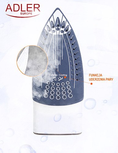 AD 5030 ŻELAZKO CERAMICZNE 3000 W AD 5030 ŻELAZKO CERAMICZNE 3000 W