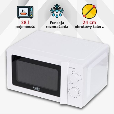 AD 6205 KUCHENKA MIKROFALOWA 20 L AD 6205 KUCHENKA MIKROFALOWA 20 L