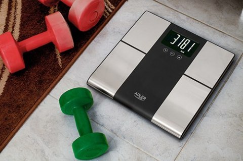 AD 8165 WAGA ŁAZIENKOWA Z ANALIZATOREM - 225KG AD 8165 WAGA ŁAZIENKOWA Z ANALIZATOREM - 225KG