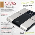 AD 8165 WAGA ŁAZIENKOWA Z ANALIZATOREM - 225KG