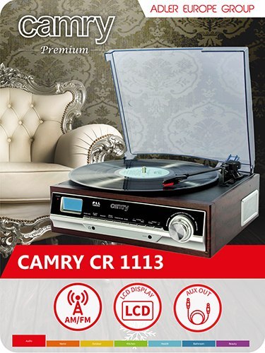 CR 1113 Gramofon z radiem CR 1113 Gramofon z radiem