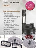 CR 4623 BLENDER RĘCZNY ZESTAW 1600W