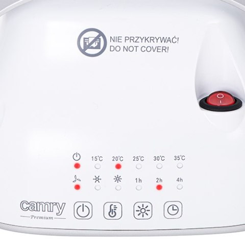 CR 7732 TERMOWENTYLATOR CERAMICZNY Z LED CR 7732 TERMOWENTYLATOR CERAMICZNY Z LED