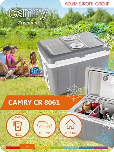 CR 8061 Lodówka turystyczna 40 l CR 8061 Lodówka turystyczna 40 l