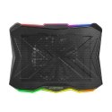 EGC110 ES PERANZA  PODSTAWKA CHŁODZĄCA GAMING  POD NOTEBOOK LED RGB xALOK