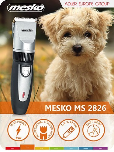 MS 2826 STRZYŻARKA DLA ZWIERZĄT MS 2826 STRZYŻARKA DLA ZWIERZĄT
