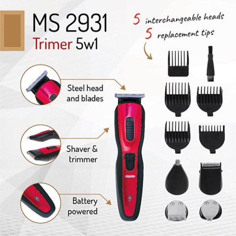 MS 2931 TRYMER 5W1 MS 2931 TRYMER 5W1