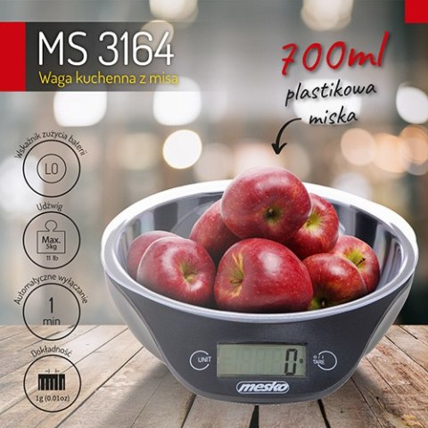 MS 3164 WAGA KUCHENNA Z MISĄ MS 3164 WAGA KUCHENNA Z MISĄ