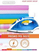 MS 5023 ŻELAZKO 2200 W - STALOWA STO PA