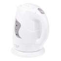 AD 08 WHITE CZAJNIK  PLASTIKOWY 1,0 L