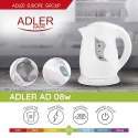 AD 08 WHITE CZAJNIK  PLASTIKOWY 1,0 L