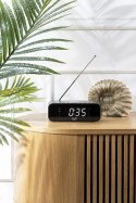 AD 1192 BLACK RADIOBUDZIK Z BEZ PRZEWODOWĄ ŁADOWARKĄ I FM
