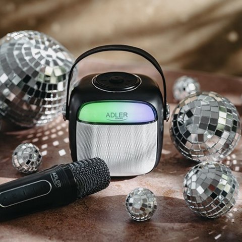 AD 1199 BLACK GŁOŚNIK DO KARAOKE Z MIKROFONEM - SD/USB/AUx/BLUETOOTH AD 1199 BLACK GŁOŚNIK DO KARAOKE Z MIKROFONEM - SD/USB/AUx/BLUETOOTH