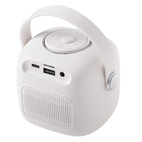 AD 1199 WHITE GŁOŚNIK DO KARAOKE Z MIKROFONEM - SD/USB/AUx/BLUETOOTH AD 1199 WHITE GŁOŚNIK DO KARAOKE Z MIKROFONEM - SD/USB/AUx/BLUETOOTH