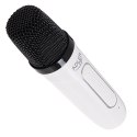 AD 1199 WHITE GŁOŚNIK DO KARAOKE Z MIKROFONEM - SD/USB/AUx/BLUETOOTH