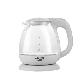 AD 1283 GREY CZAJNIK SZKLANY 1,0L