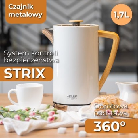 AD 1347 white Czajnik metalowy 1,7 l strix AD 1347 white Czajnik metalowy 1,7 l strix