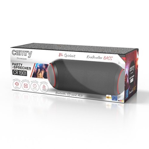 CR 1901 BLACK GŁOŚNIK BEZ PRZEWODOWY - BLUETOOTH CR 1901 BLACK GŁOŚNIK BEZ PRZEWODOWY - BLUETOOTH