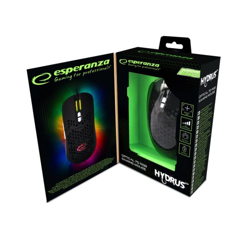 EGM702 ES PERANZA MYSZ PRZEWOD. GAMING LED RGB 7D O PT. USB HYDRUS EGM702 ES PERANZA MYSZ PRZEWOD. GAMING LED RGB 7D O PT. USB HYDRUS