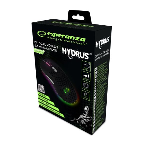 EGM702 ES PERANZA MYSZ PRZEWOD. GAMING LED RGB 7D O PT. USB HYDRUS EGM702 ES PERANZA MYSZ PRZEWOD. GAMING LED RGB 7D O PT. USB HYDRUS