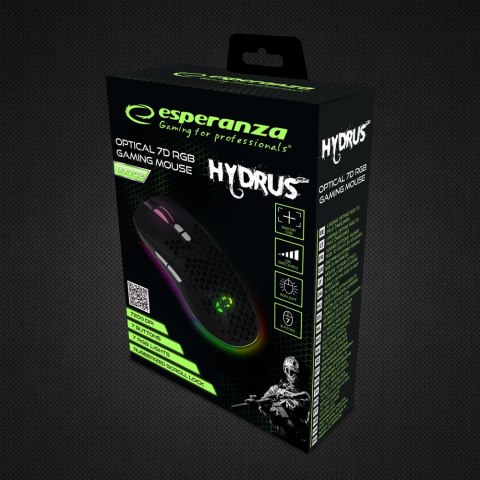 EGM702 ES PERANZA MYSZ PRZEWOD. GAMING LED RGB 7D O PT. USB HYDRUS EGM702 ES PERANZA MYSZ PRZEWOD. GAMING LED RGB 7D O PT. USB HYDRUS