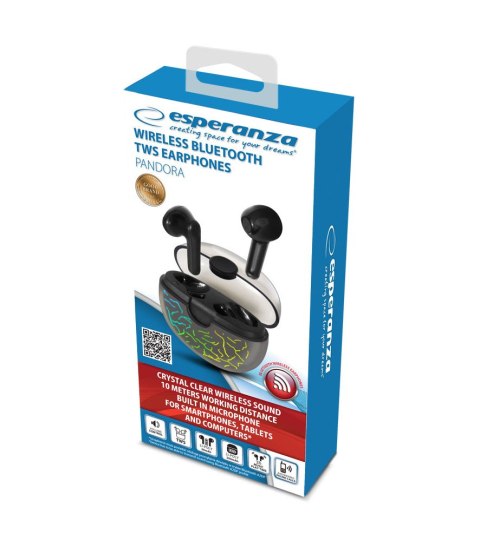 EH224K ES PERANZA SŁUCHAWKI DOUSZNE BLUETOOTH TWS PANDORA EH224K ES PERANZA SŁUCHAWKI DOUSZNE BLUETOOTH TWS PANDORA