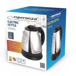 EKK116S ES PERANZA CZAJNIK ELEKTRYCZNY S PRING 1.0 L SREBRNY
