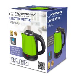 EKK128G ES PERANZA CZAJNIK ELEKTRYCZNY  PARANA 1.0 L ZIELONY