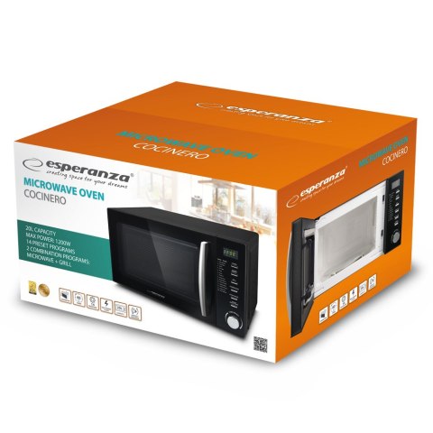 EKO010 ES PERANZA KUCHENKA MIKROFALOWA Z GRILLEM COCINERO EKO010 ES PERANZA KUCHENKA MIKROFALOWA Z GRILLEM COCINERO