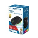 EM132 ES PERANZA MYSZ  PRZEWOD. LED RGB 7D O PT. USB AqUILA