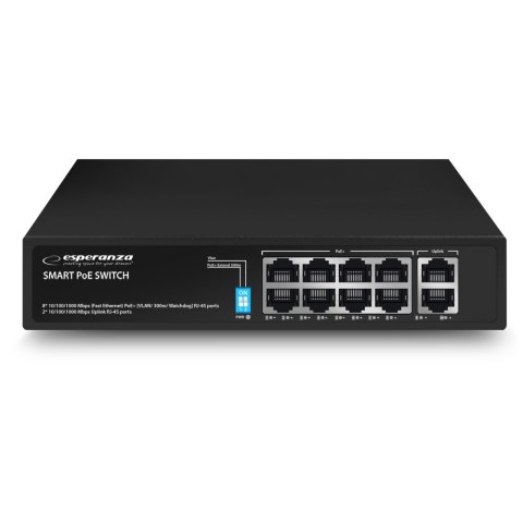 ENS108 ES PERANZA SWITCH 10- PORTOWY POE 10/100/1000 120W MATRIx ENS108 ES PERANZA SWITCH 10- PORTOWY POE 10/100/1000 120W MATRIx