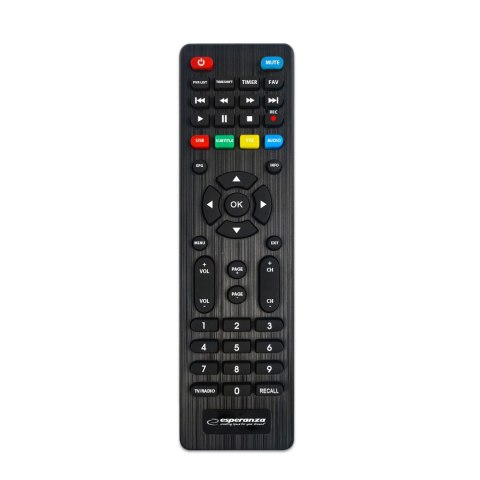 EV107R ES PERANZA TUNER/DEKODER CYFROWY DVB-T2 H.265/HEVC EV107R EV107R ES PERANZA TUNER/DEKODER CYFROWY DVB-T2 H.265/HEVC EV107R