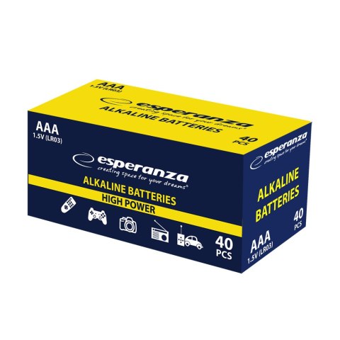 EZB117 ES PERANZA BATERIE ALKALICZNE AAA 4SZT ZGRZEWKA EZB117 ES PERANZA BATERIE ALKALICZNE AAA 4SZT ZGRZEWKA