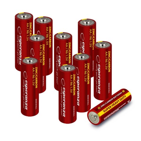 EZB201 ES PERANZA BATERIE ZN-C AA 10SZT EZB201 ES PERANZA BATERIE ZN-C AA 10SZT