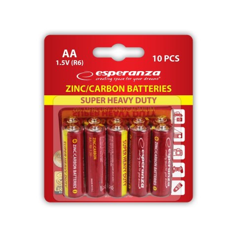 EZB202 ES PERANZA BATERIE ZN-C AA 10SZT BLISTER EZB202 ES PERANZA BATERIE ZN-C AA 10SZT BLISTER
