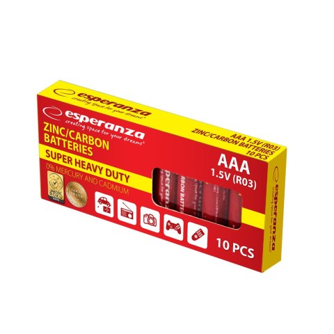 EZB204 ES PERANZA BATERIE ZN-C AAA 10SZT EZB204 ES PERANZA BATERIE ZN-C AAA 10SZT