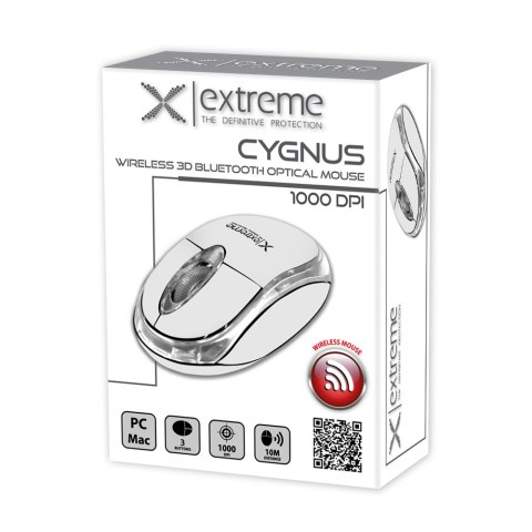 XM106W ExTREME MYSZ BEZ PRZ. BLUETOOTH 3D O PT. CYNGUS BIAŁA XM106W ExTREME MYSZ BEZ PRZ. BLUETOOTH 3D O PT. CYNGUS BIAŁA