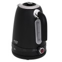 AD 1295 BLACK CZAJNIK METALOWY 1,7L Z LCD & REGULACJĄ TEM PERATURY